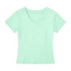 Trendy Polka-Dot T-Shirt — Mint Green