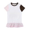 Polka-Dot T-Shirt With Detachable Back Flap