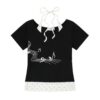 Musical Note & Polka Dot Y2k Style T-Shirt