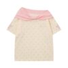 Sweet Polka-Dot & Bow Casual T-Shirt